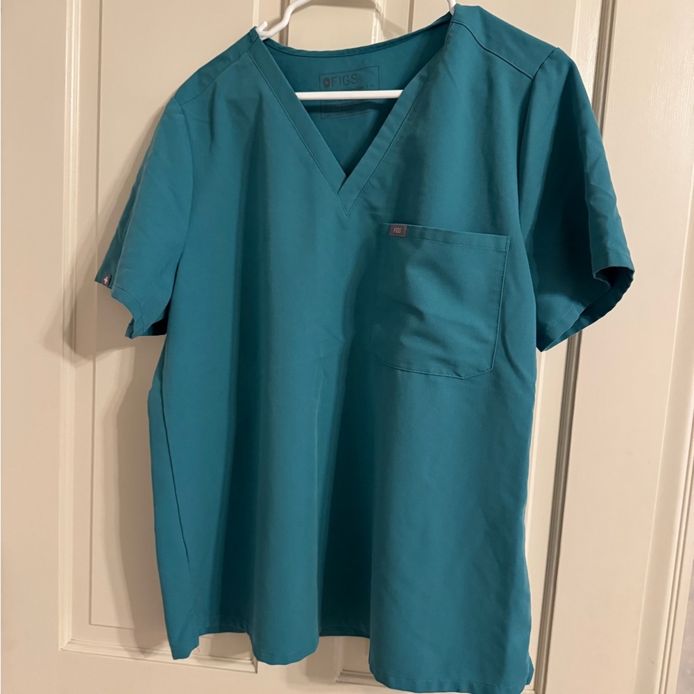 Figs cactus xl Catrina scrub top